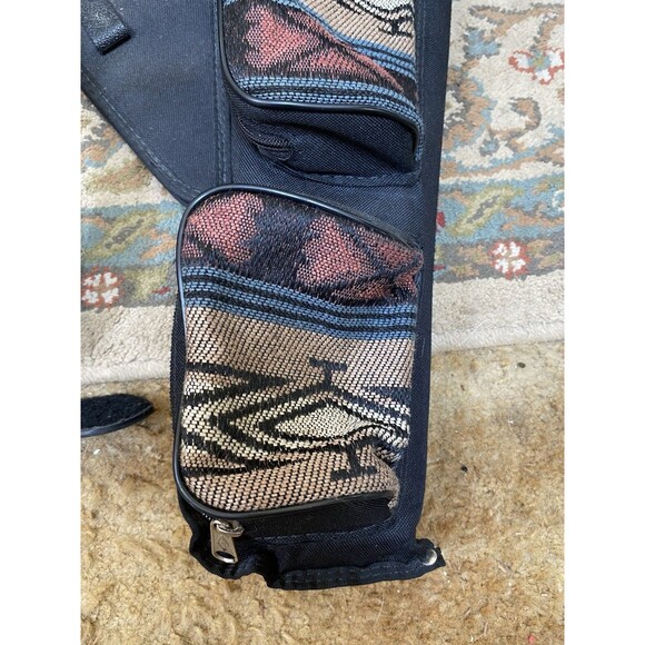 NEET Right-Handed XL Hip Belt Quiver Holder Aztec Southwestern 4-Tubes 3-Pockets - Picture 8 of 16
